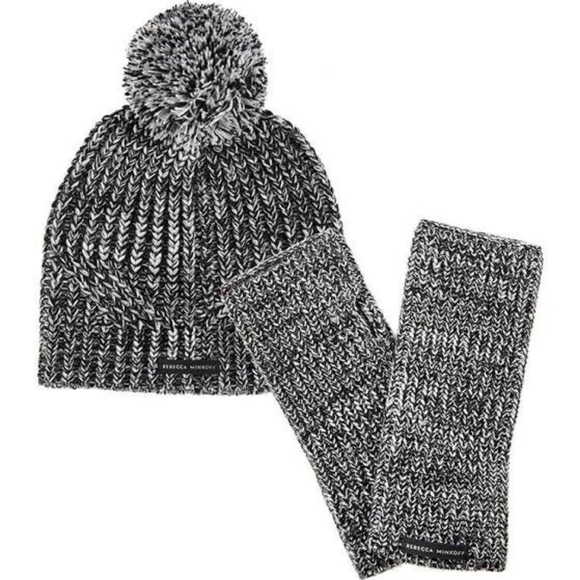 Rebecca Minkoff Accessories - SALE Rebecca Minkoff Marled Beanie & Arm Warmer